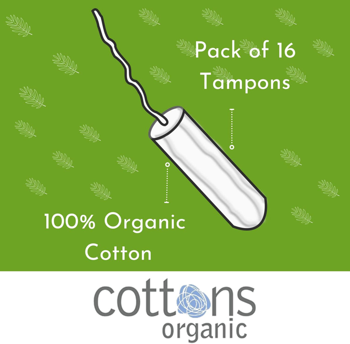 Cottons Tampon Regular 16s