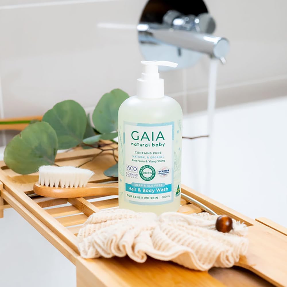 GAIA Natural Baby Hair & Body Wash 500ml - Cutprice Online