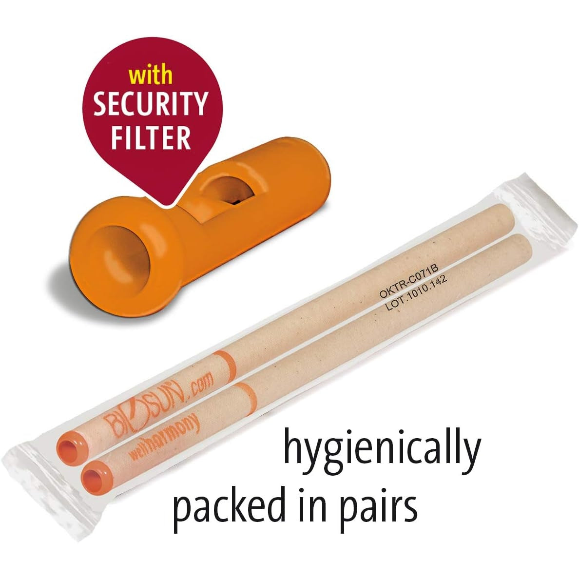 Biosun Ear Candles Fragranced Wellharmony Ritual Orange & Grapefruit 1 Pair - Cutprice Online