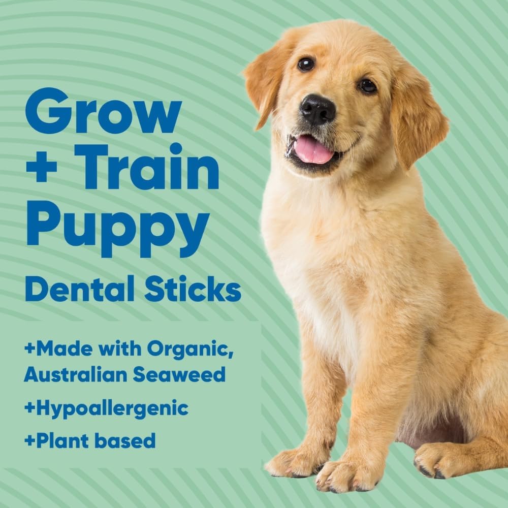 Anipal Grow + Train Puppy Dental Sticks Smoked Flavour 160g - Cutprice Online