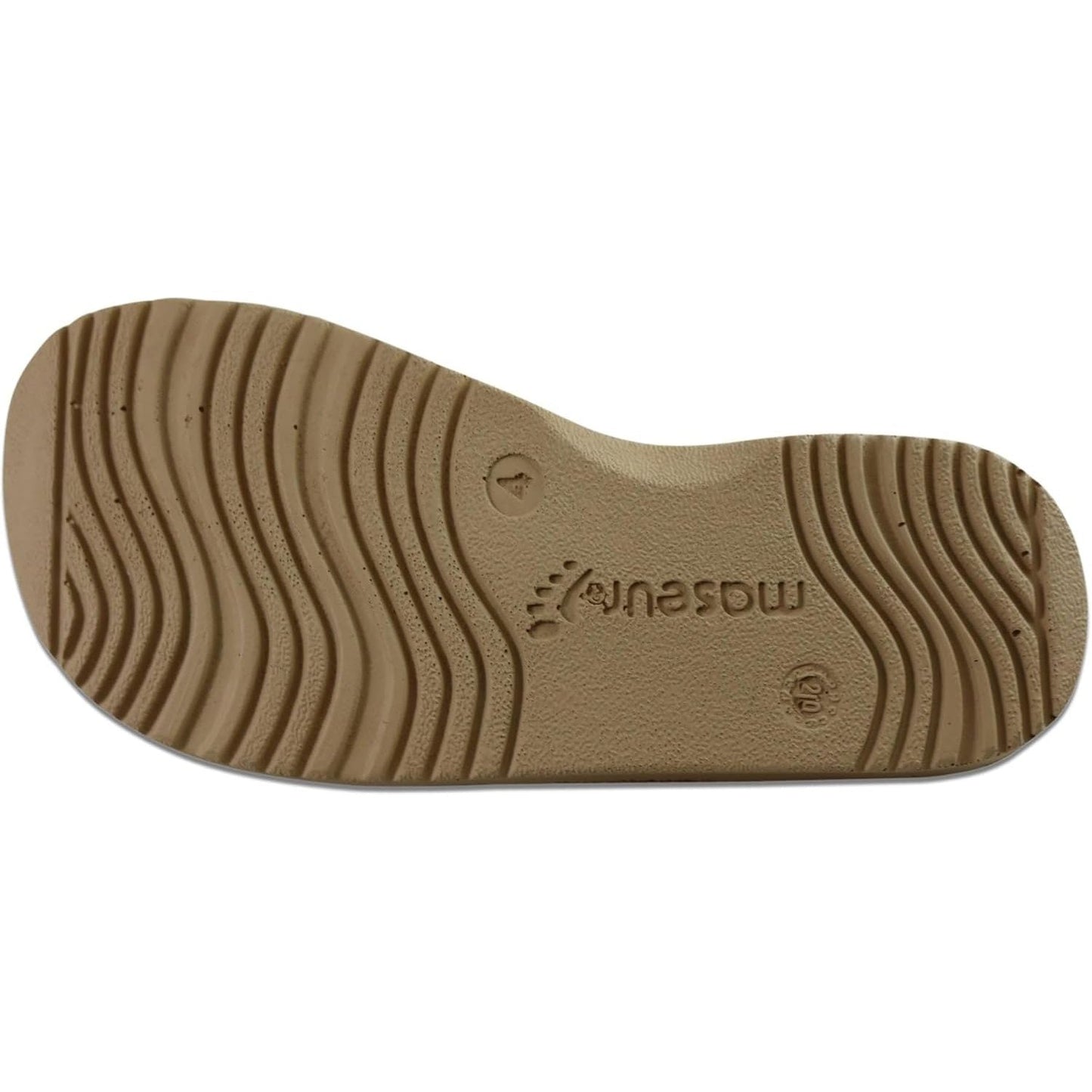 Maseur Invigorating Massage Sandal Beige Size 10