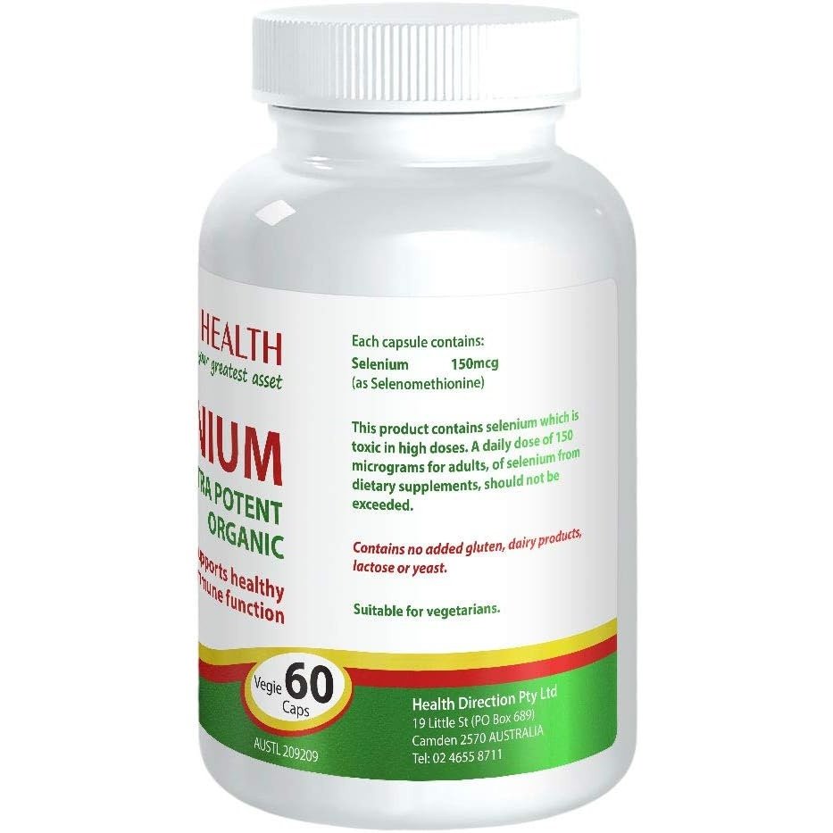 Cabot Health Selenium Ultra Potent 150mcg 60c - Cutprice Online