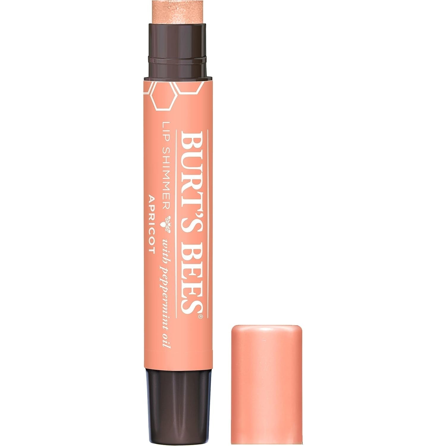 Burt's Bees Lip Shimmer Apricot 2.6g - Cutprice Online