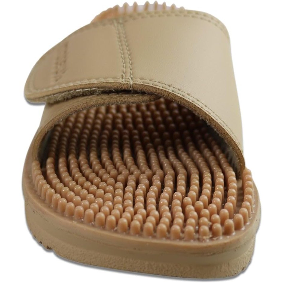 Maseur Invigorating Massage Sandal Beige Size 9