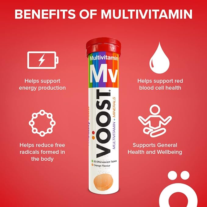 Voost Effervescent Multivitamin 40 Pack - Cutprice Online