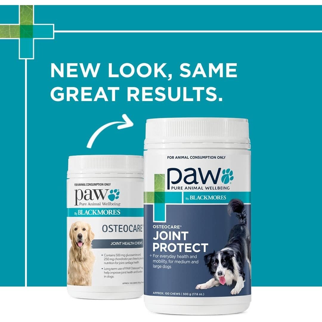 PAW By Blackmores OsteoCare Joint Protect (For Dogs approx 100 Chews) 500g - Cutprice Online