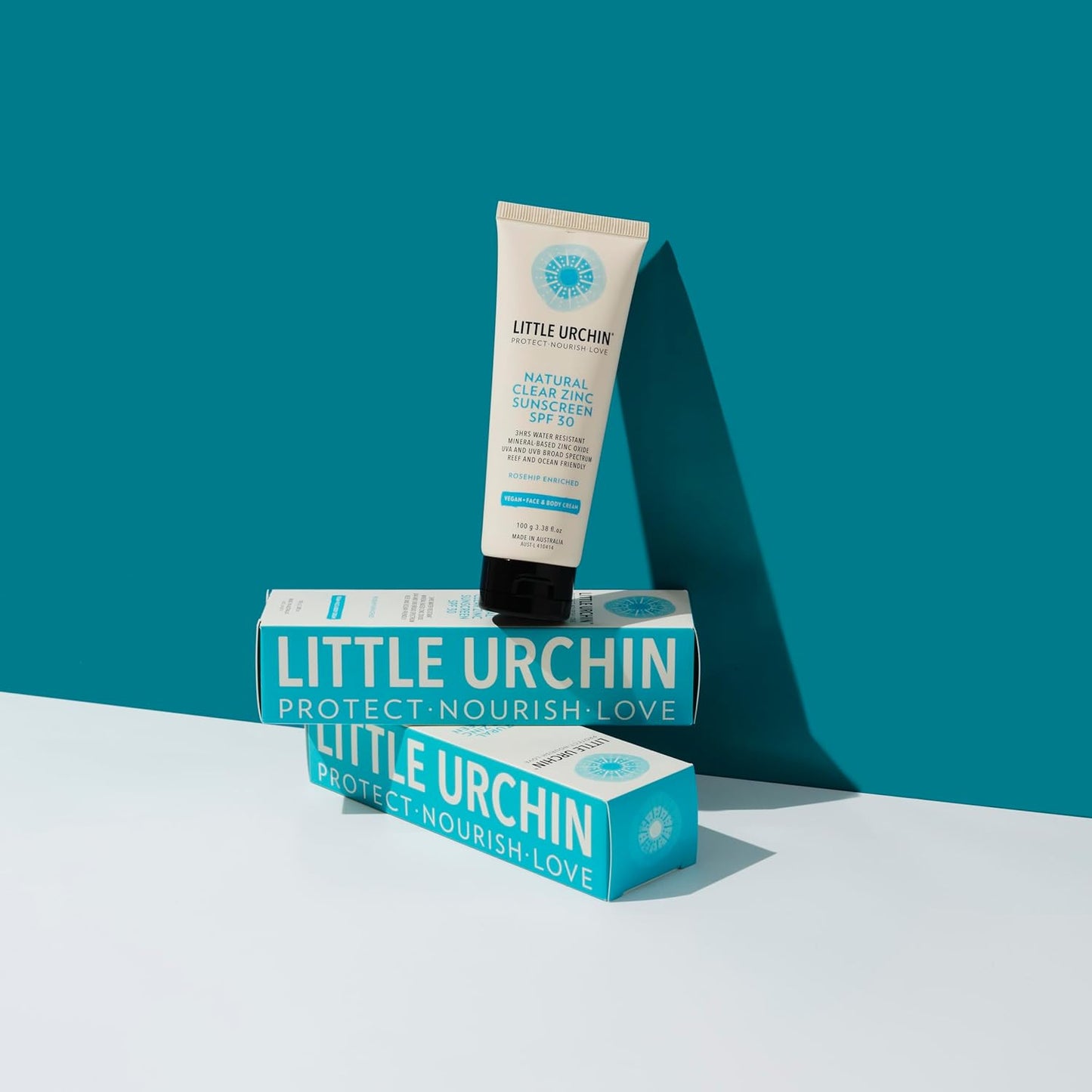 Little Urchin Natural Sunscreen Clear Zinc SPF 30 100g - Cutprice Online