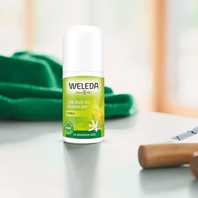 Weleda Organic 24hr Roll-On Deodorant Citrus 50ml - Cutprice Online