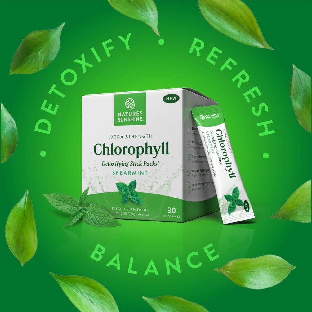Nature's Sunshine Chlorophyll Detoxifying Sticks 30s - Cutprice Online