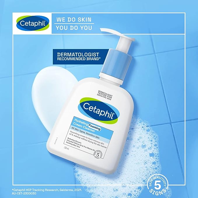 Cetaphil Hydrating Foaming Cream Cleanser 236ml - Cutprice Online