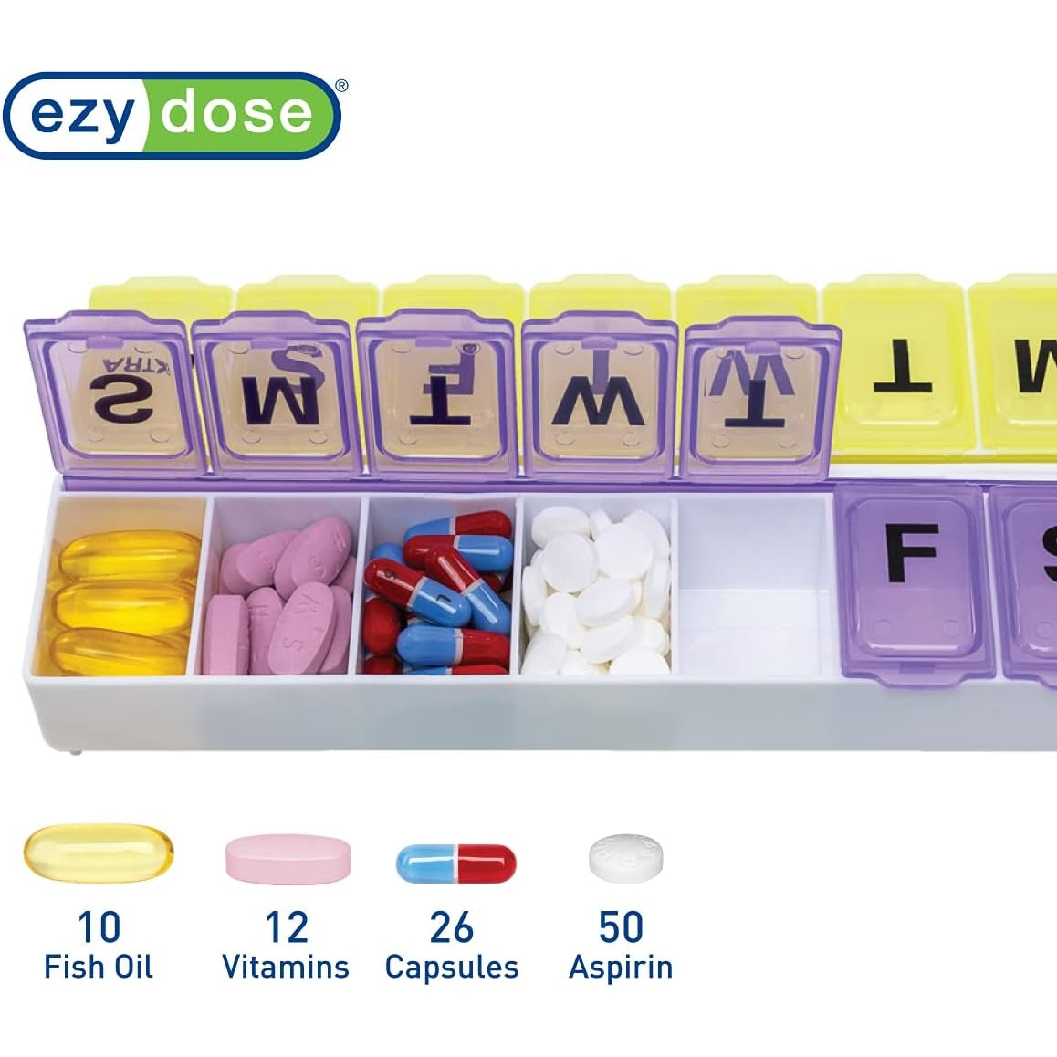 Ezy Dose 14 Day Duets Pill Reminder - Cutprice Online