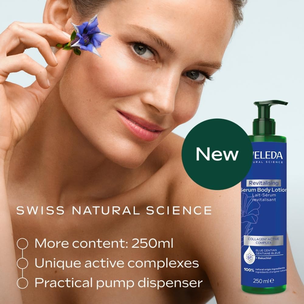 Weleda Revitalising Serum Body Lotion Blue Gentian 250ml
