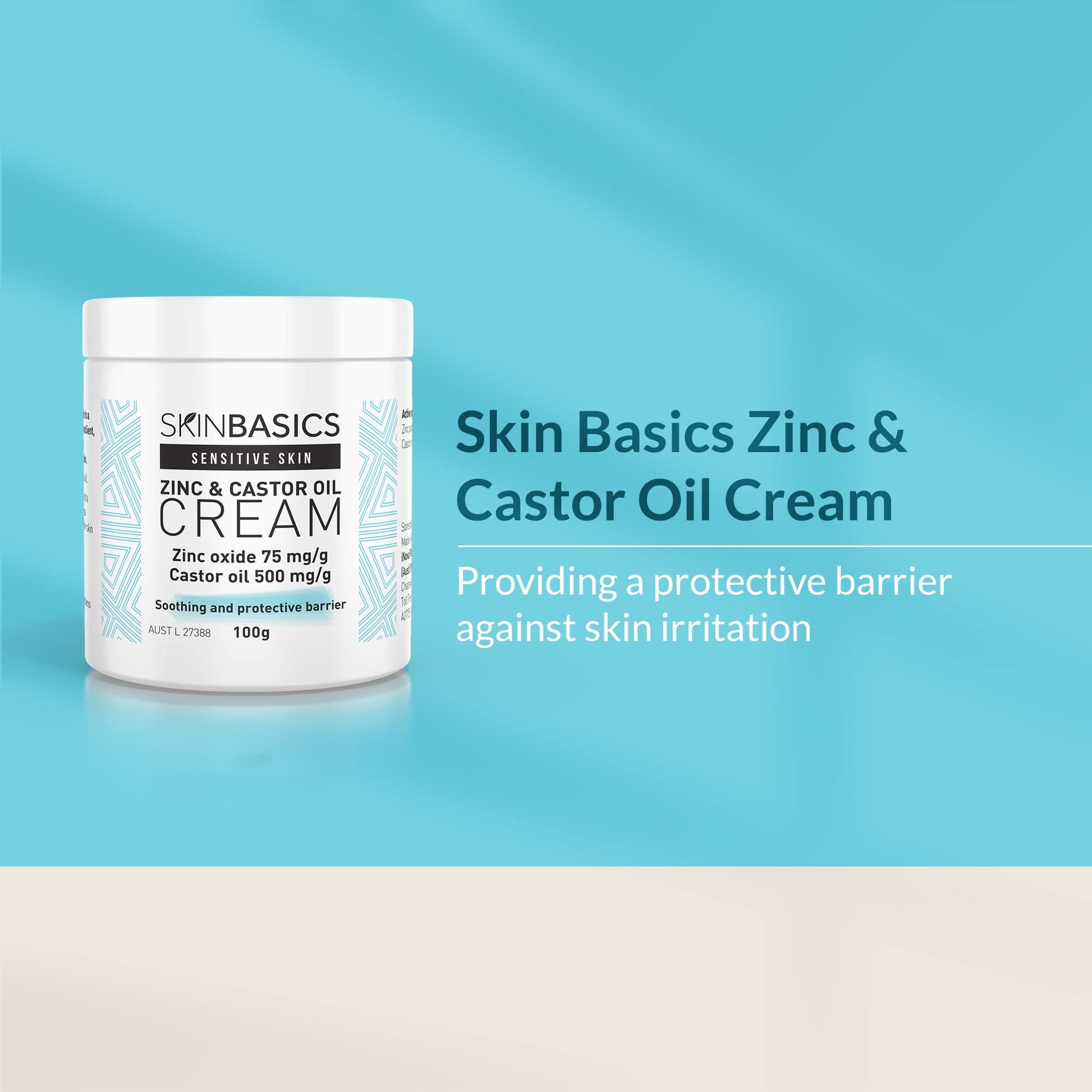 Skin Basics Zinc & Castor Oil Cream 500g - Cutprice Online
