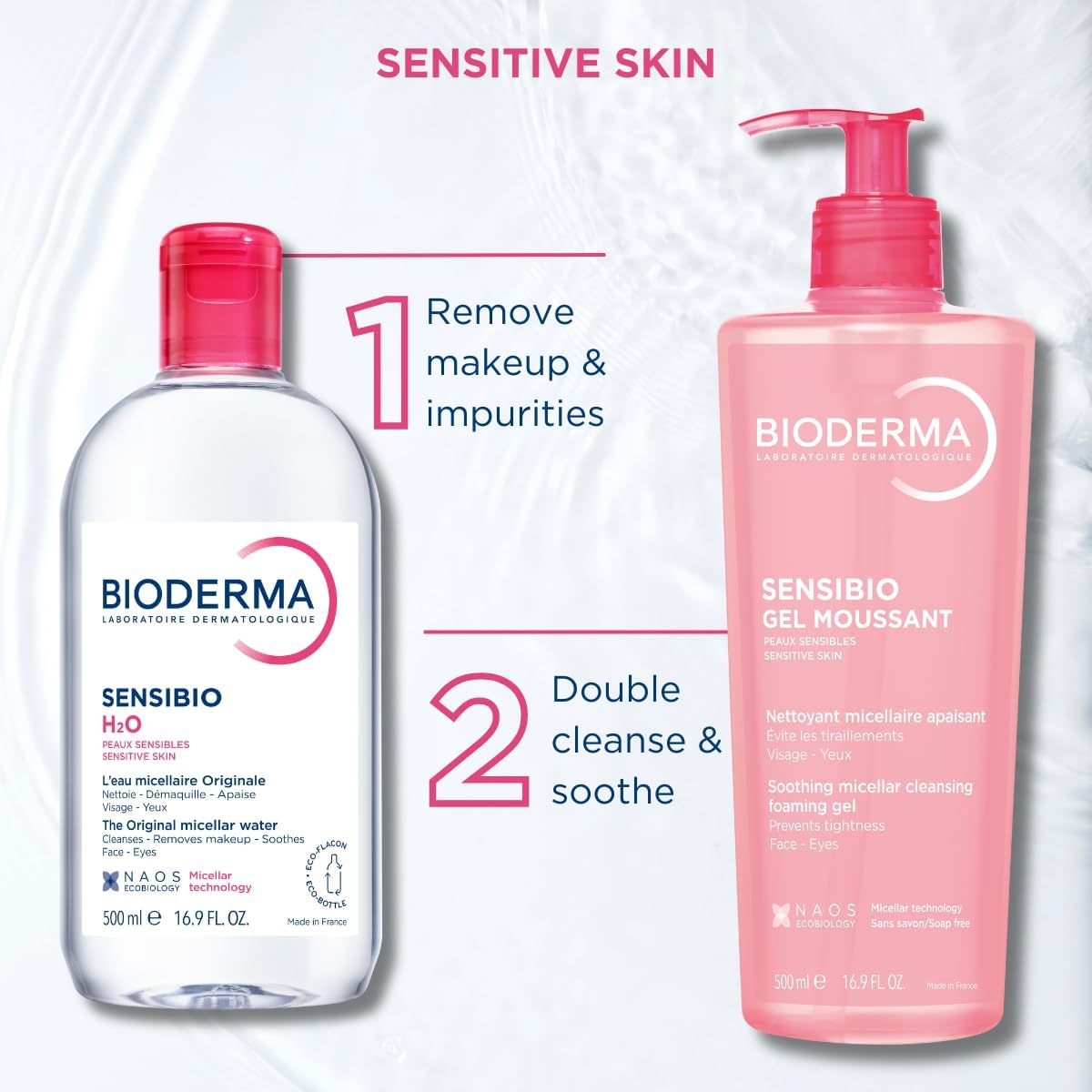 Bioderma Sensibio H2O Soothing Micellar Water Cleanser 100mL
