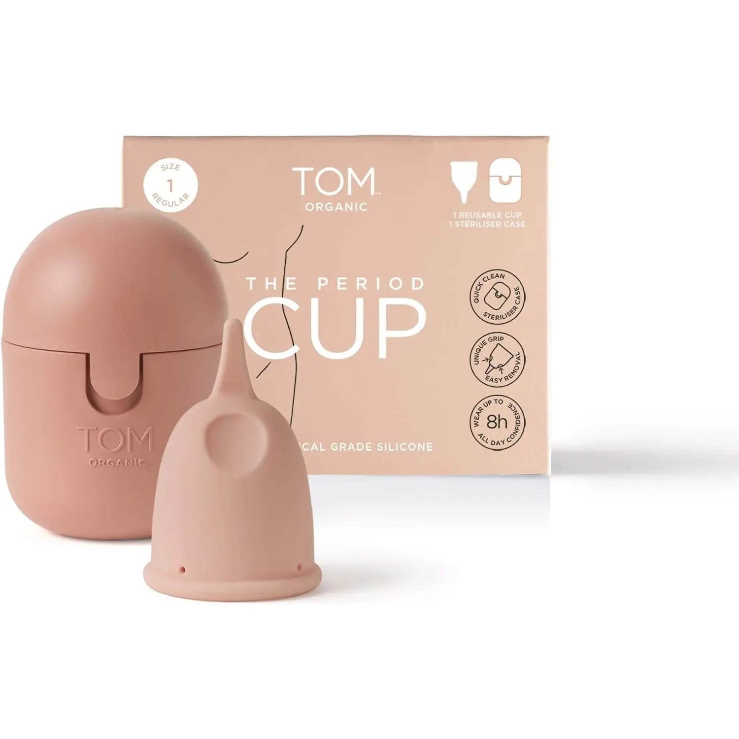 TOM ORGANIC The Period Cup Size 1 - Regular 1 TOM ORGANIC