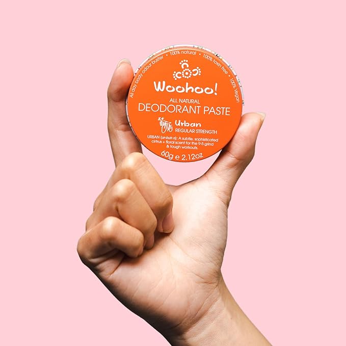 Woohoo Deodorant Paste Urban (Regular Strength) Tin 60g - Cutprice Online