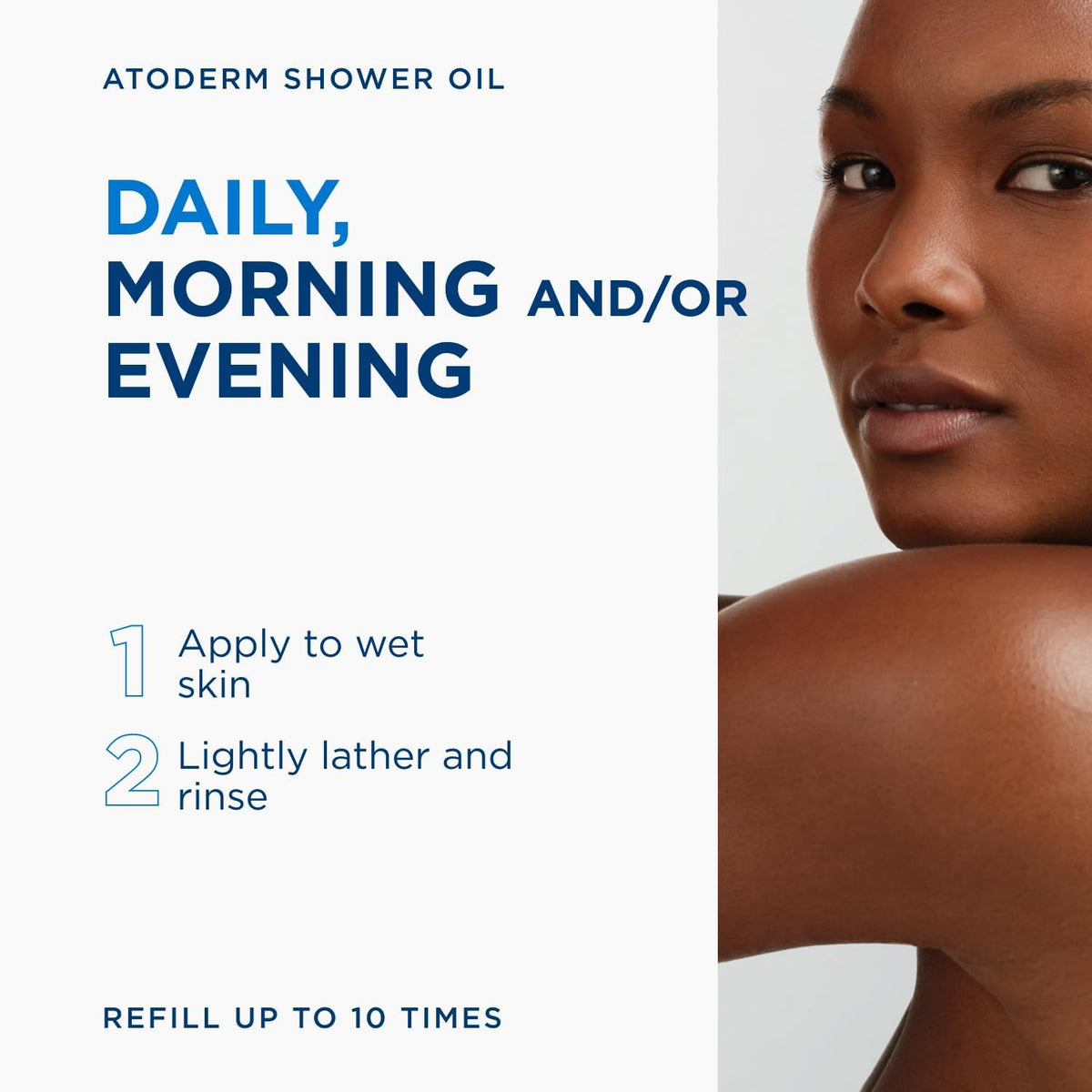 Bioderma Atoderm Shower Oil Refill 1l