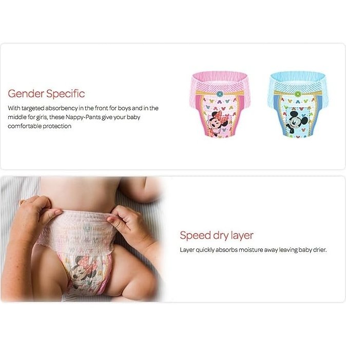 Huggies Ultra Dry Nappy Pants Girls Size 5 (12-17kg) 26 Pack - Cutprice Online