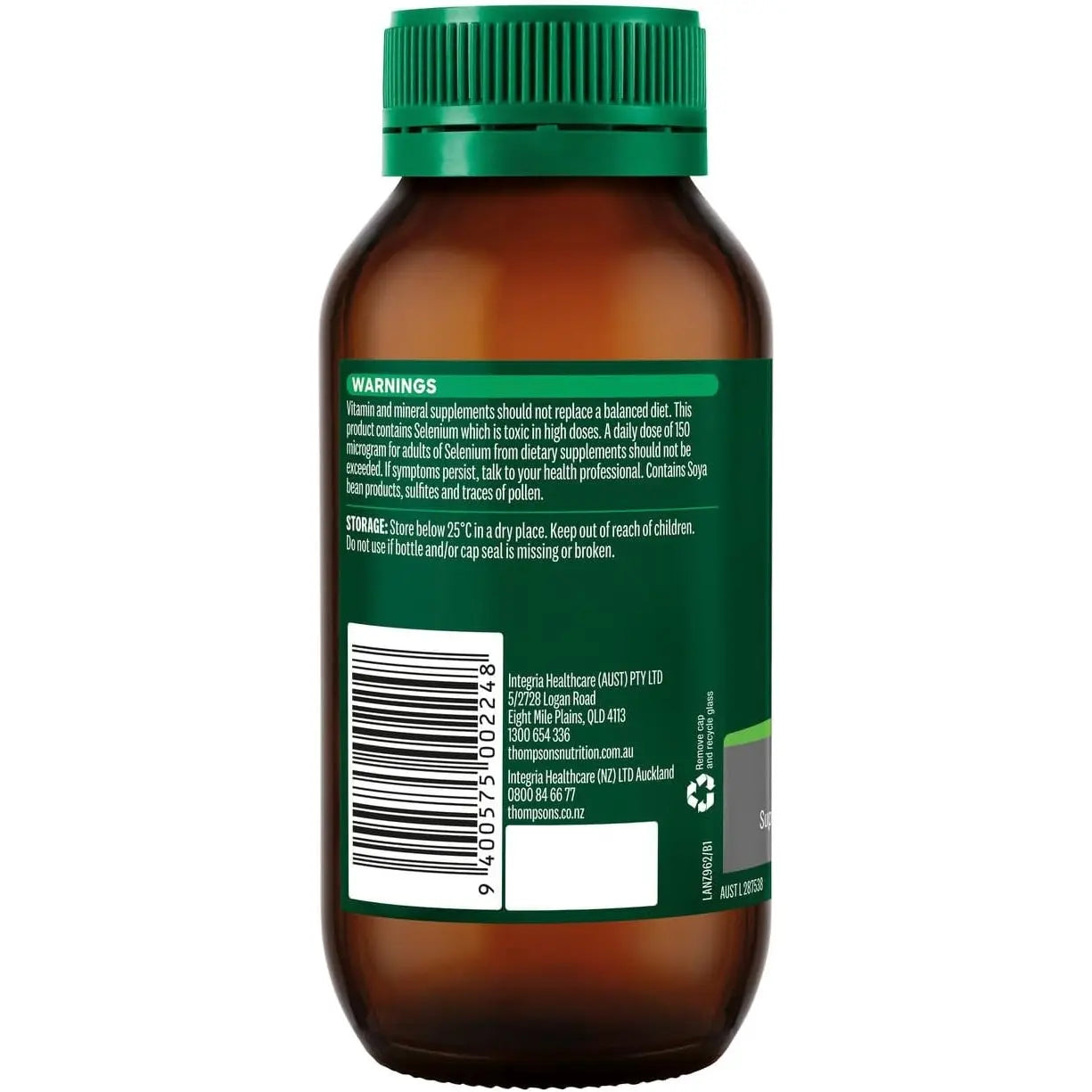 Thompson's Prostate Support 90 Capsules THOMPSON'S