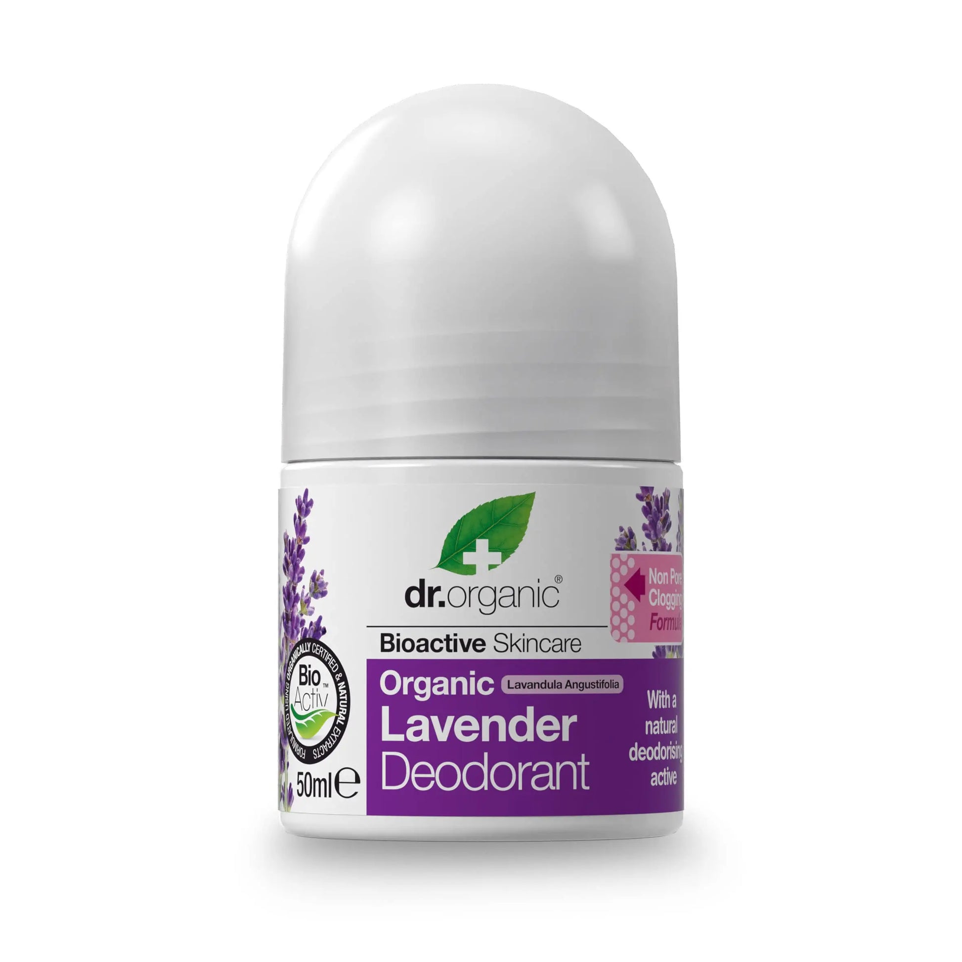 DR ORGANIC Roll-on Deodorant Organic Lavender 50ml DR ORGANIC