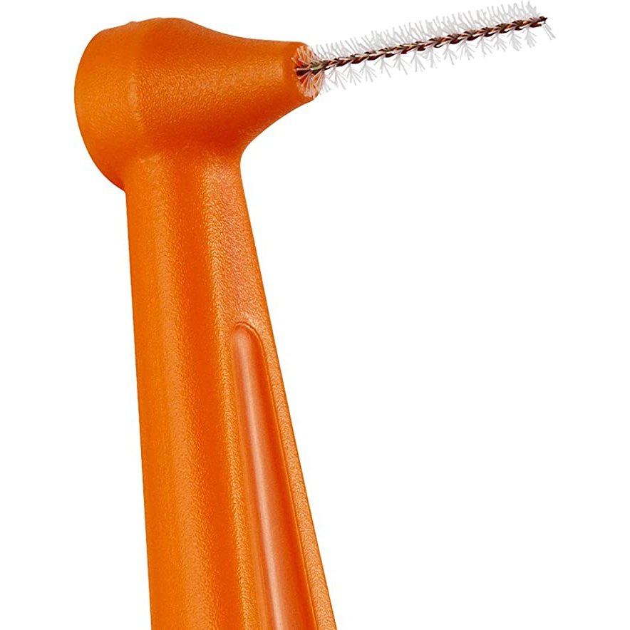TePe Interdental Brush Angle Orange (Size 1) 0.45mm 6 Pack - Cutprice Online