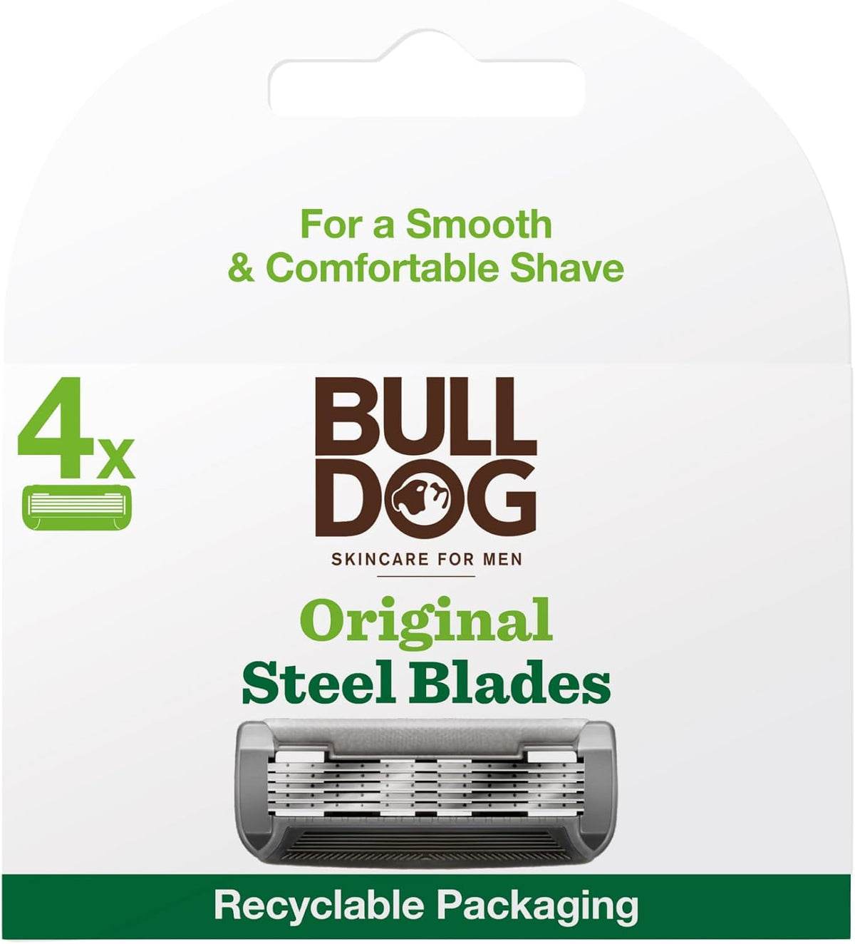 Bulldog Orignl Blade Refills 4ea
