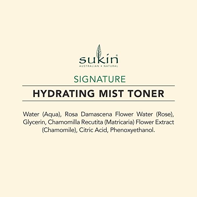 Sukin Hydrating Mist Toner 125ml - Cutprice Online