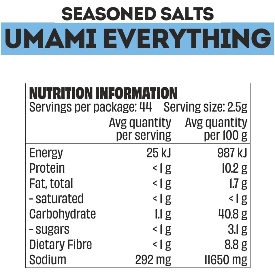 Mingle Umami Everything Seasoned Salts 110g - Cutprice Online