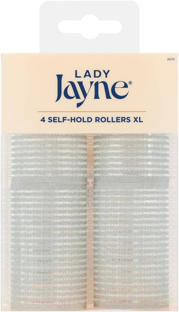 Lady Jayne Extra Large Self Holding Rollers 4 Pack