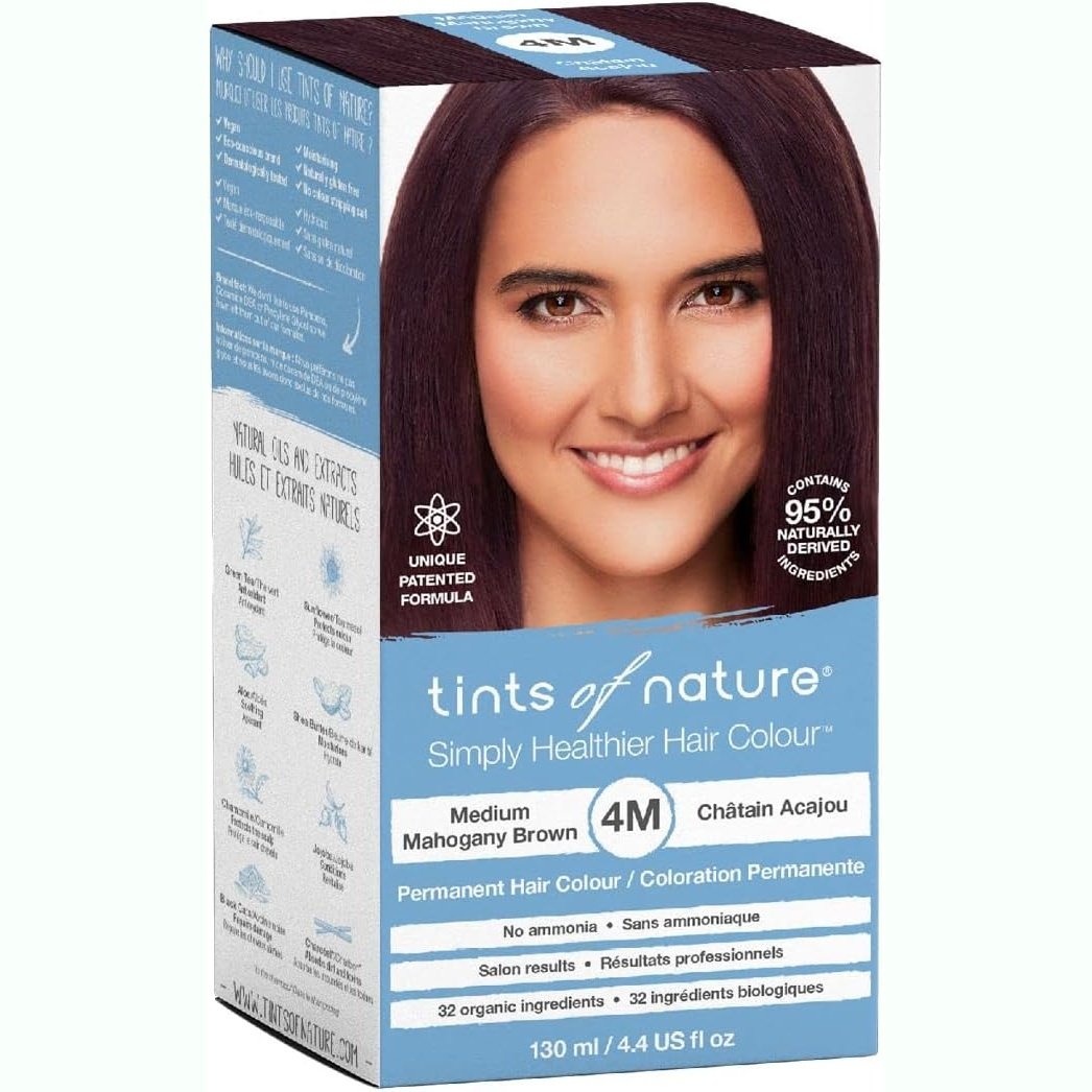 Tints of Nature Permanent Hair Colour 4M (Medium Mahogany Brown) - Cutprice Online