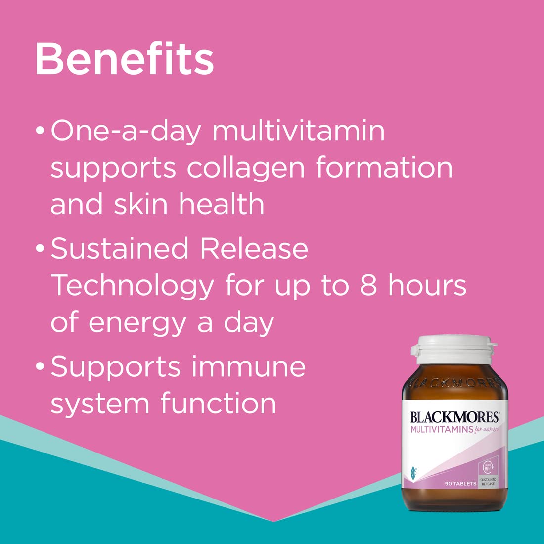 Blackmores Sustained Release Multivitamins for Women 90 Tablets - Cutprice Online