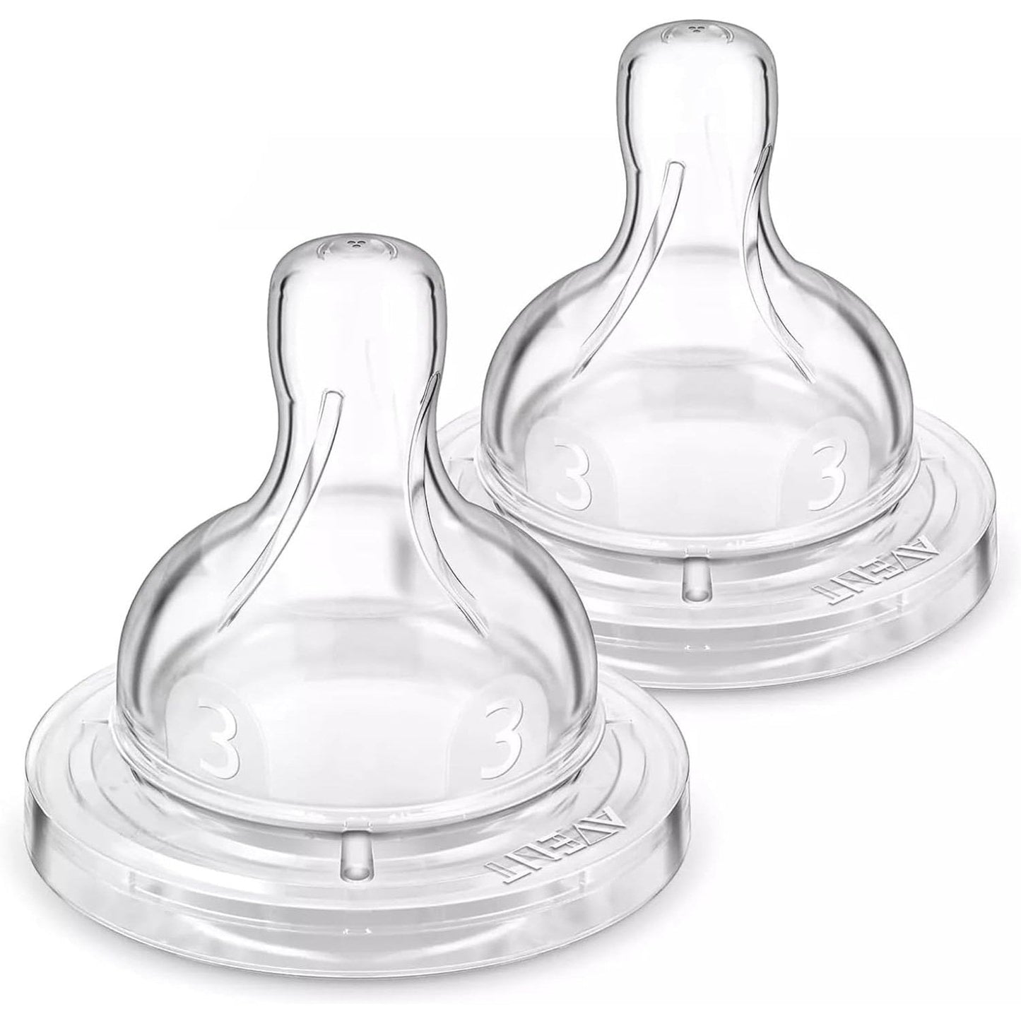 Avent Teat Silicone 3m+ Medium Flow 2 Pack - Cutprice Online