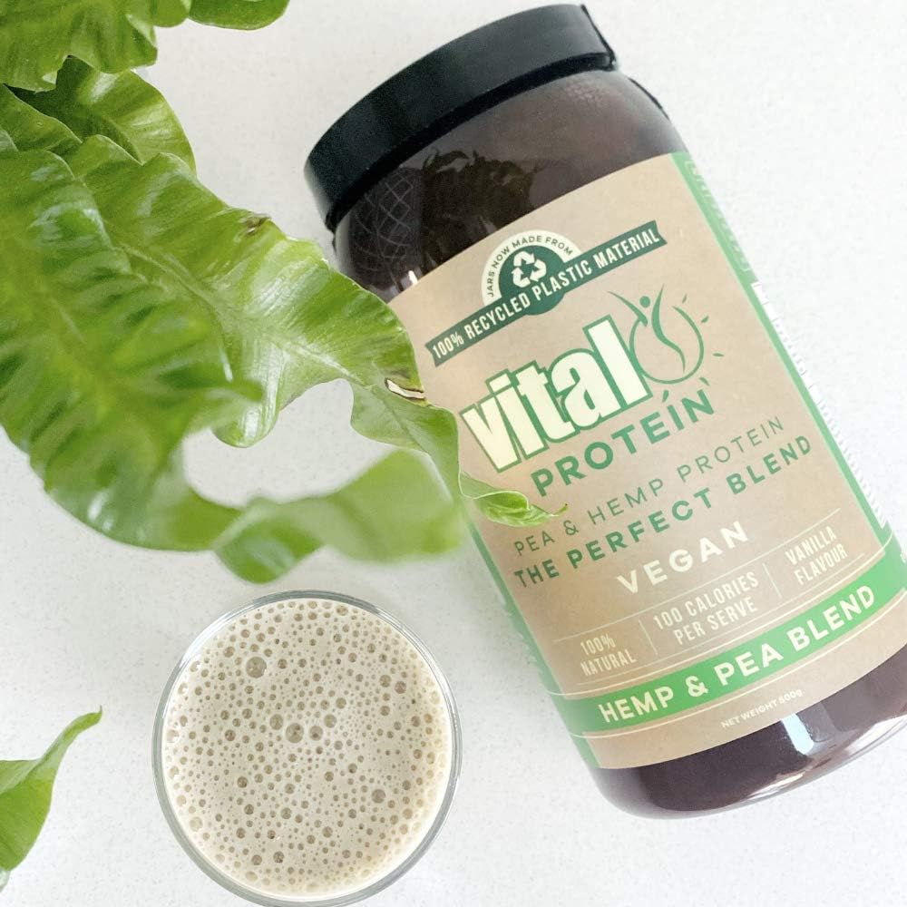 Martin & Pleasance Vital Protein Hemp & Pea Blend Vanilla 500g - Cutprice Online