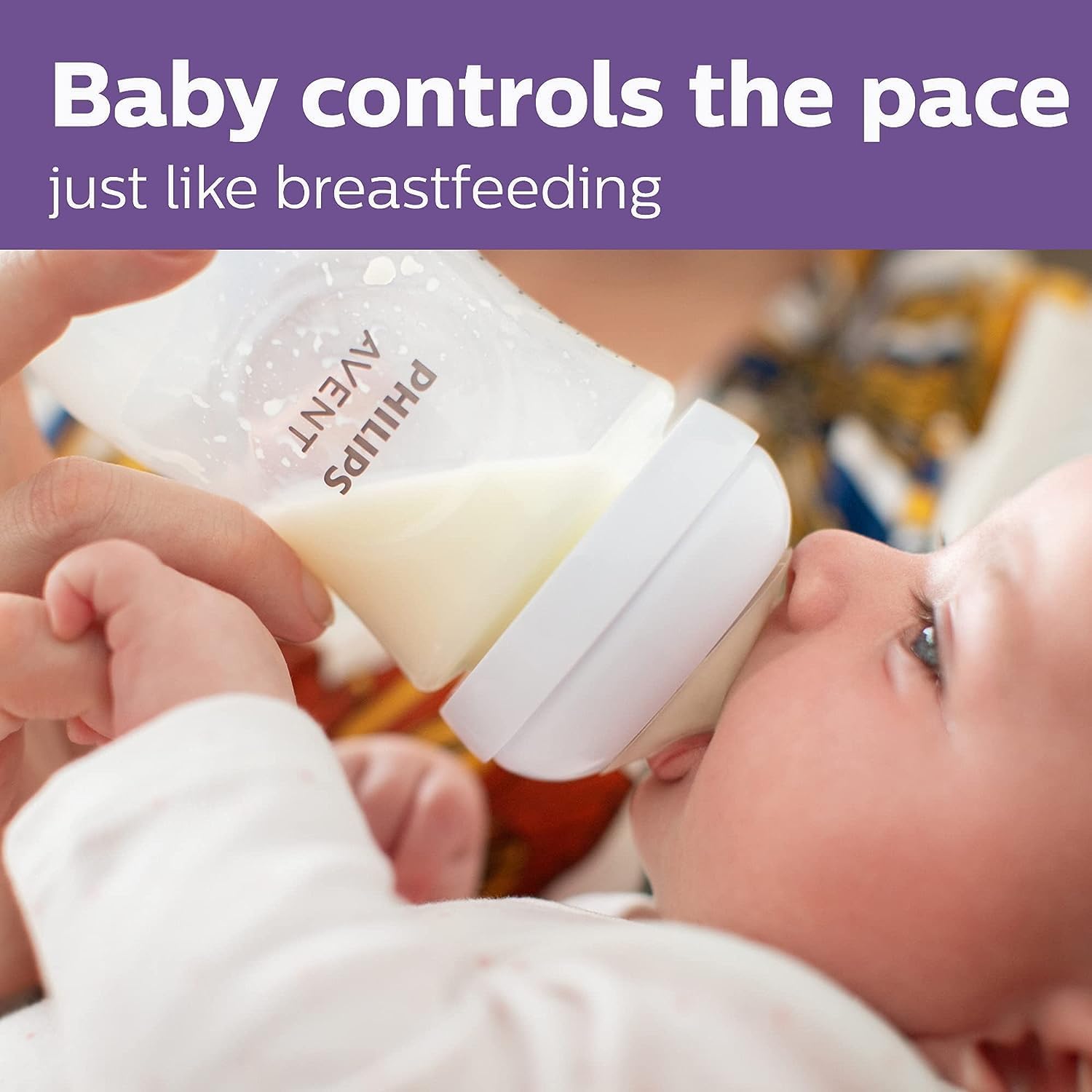 Avent Natural Response Baby Bottles 1 Month+ 260ml - 1 Pack