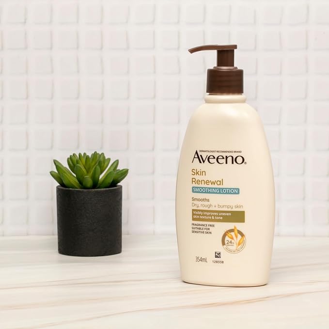 Aveeno Skin Renewal Smoothing Fragrance Free Body Lotion 354ml - Cutprice Online