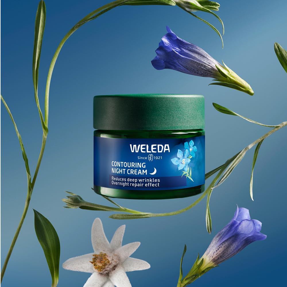 Weleda Night Cream Contouring (Blue Gentian & Edelweiss) 40ml - Cutprice Online