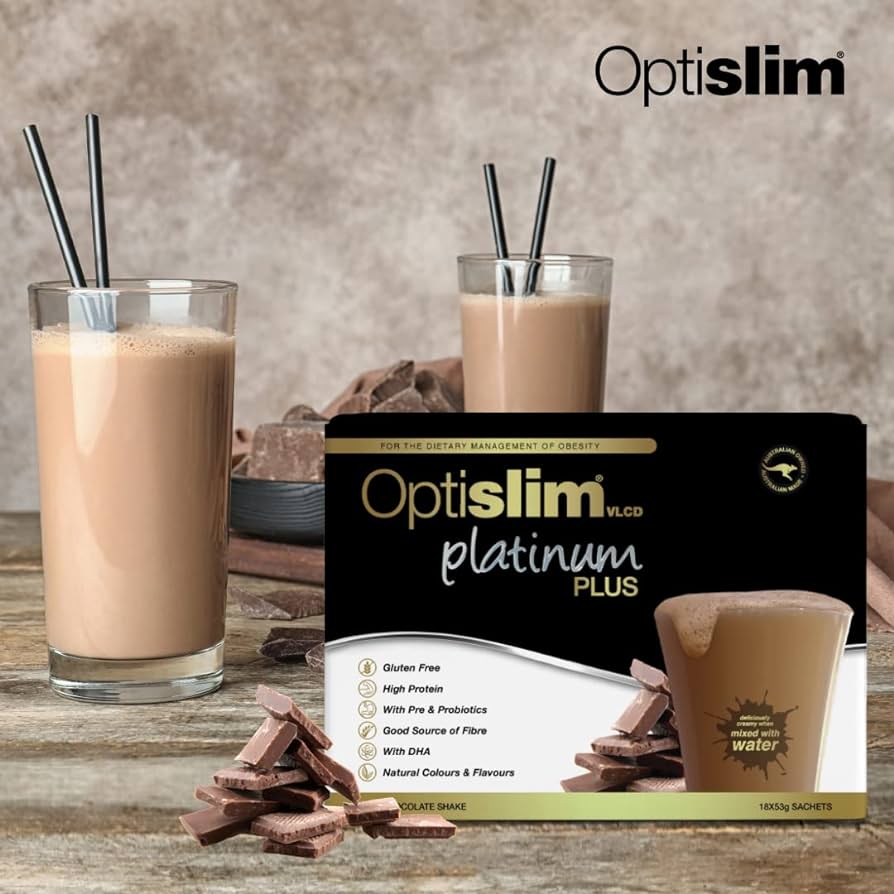 Optislim VLCD Platinum PLUS Chocolate 18x53g - Cutprice Online