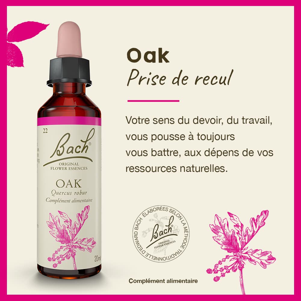 Bach Flower Remedies Oak 20ml Bach Flower