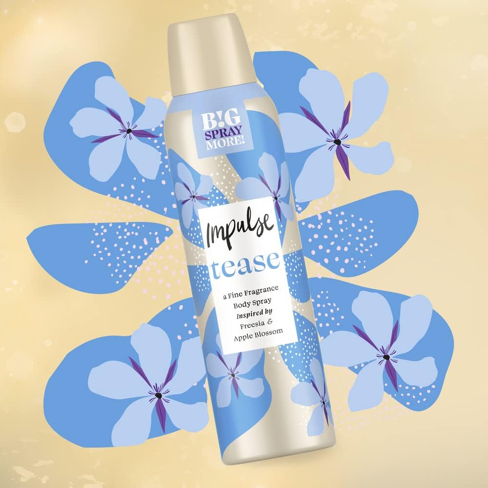 Impulse Body Spray Xxl Tease 150ml