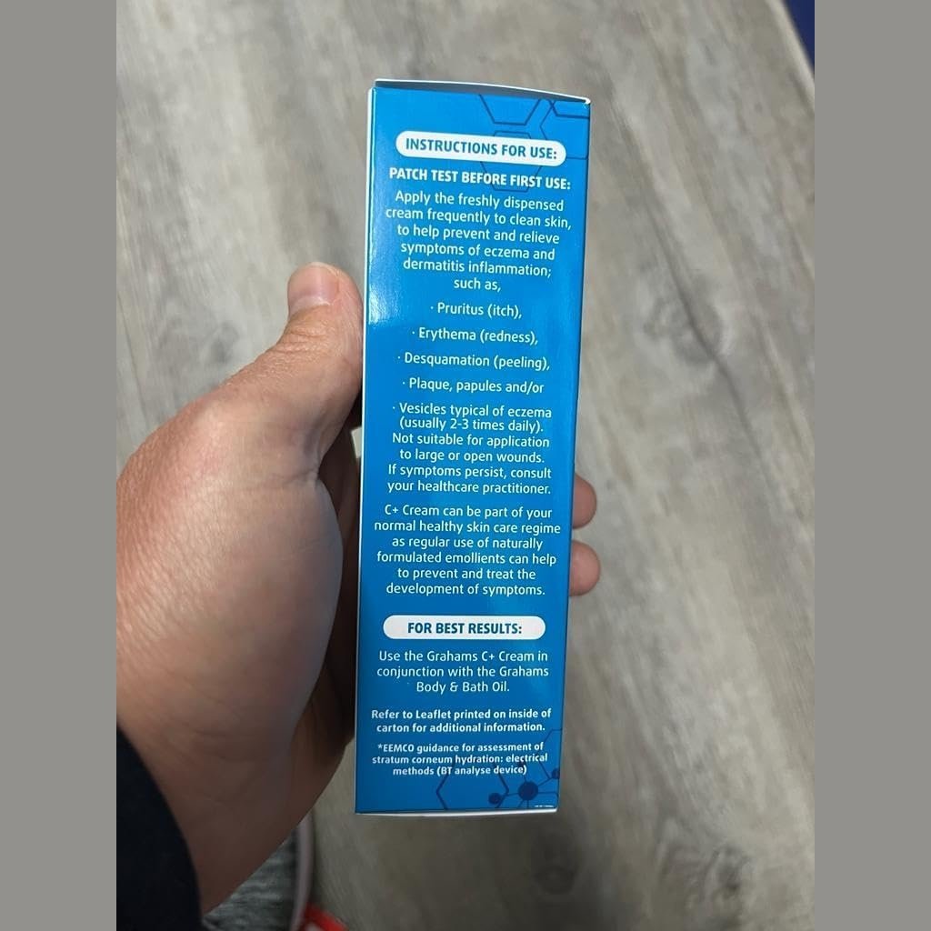 Grahams Natural C+ Cream (Eczema & Dermatitis Relief) 50g - Cutprice Online
