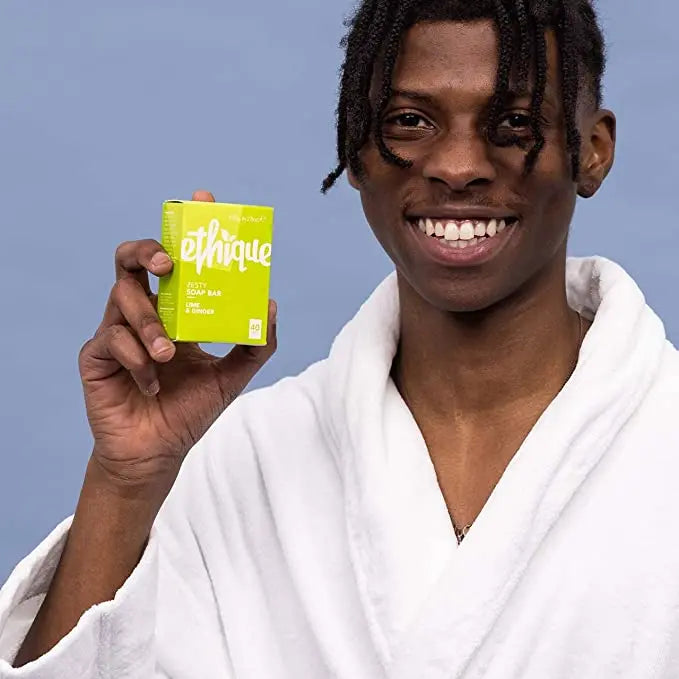 ETHIQUE Solid Bodywash Bar Lime & Ginger 120g ETHIQUE