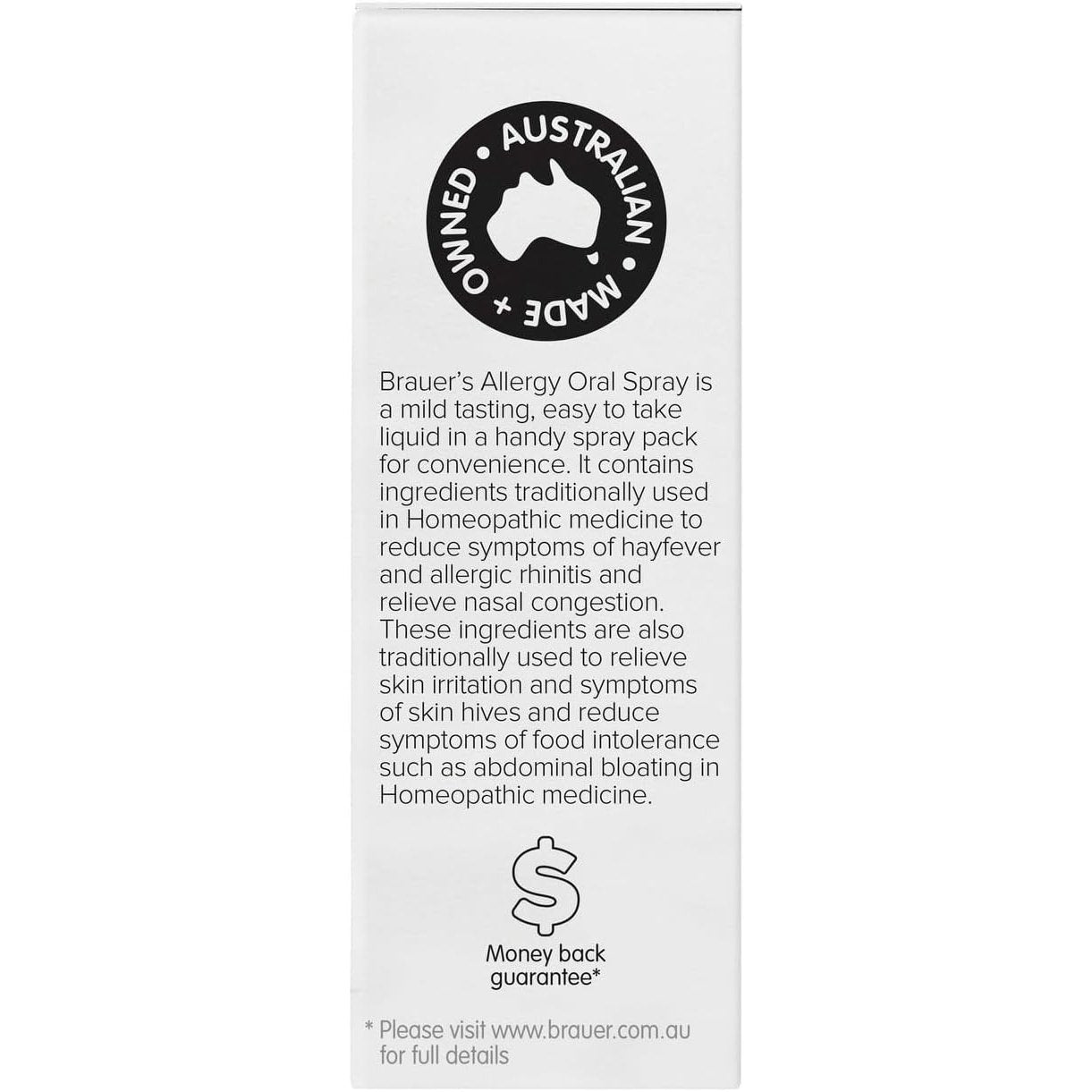 Brauer Allergy Oral Spray 20ml BRAUER