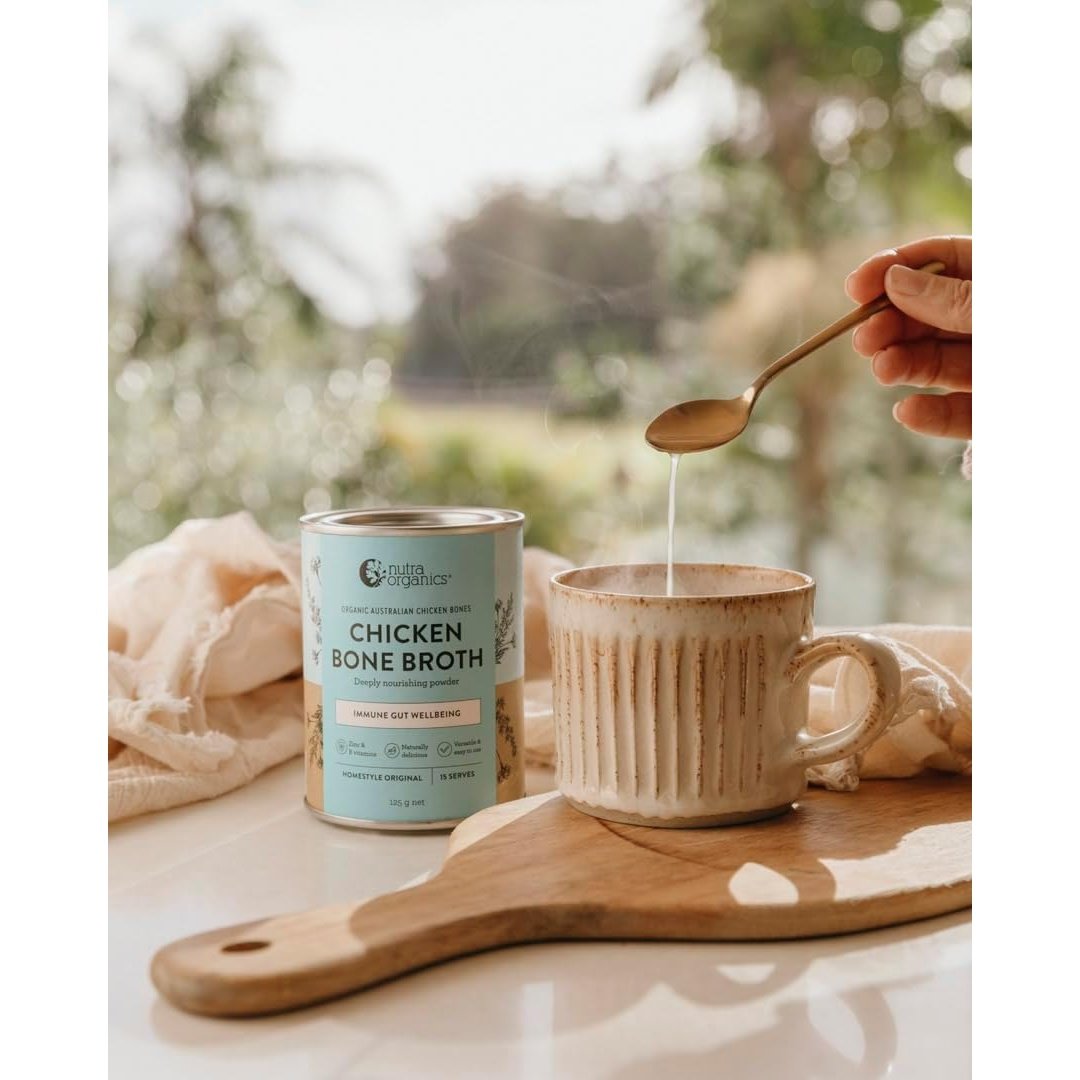 Nutra Organics Organic Bone Broth Chicken Homestyle Original 125g - Cutprice Online