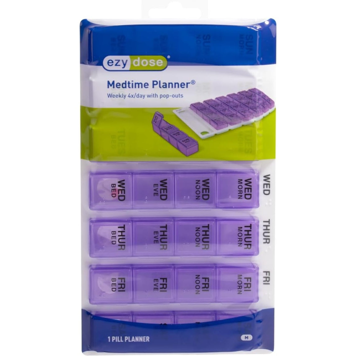 Ezy Dose 1 Day at a Time Pill Case (Assorted Colours) - Cutprice Online