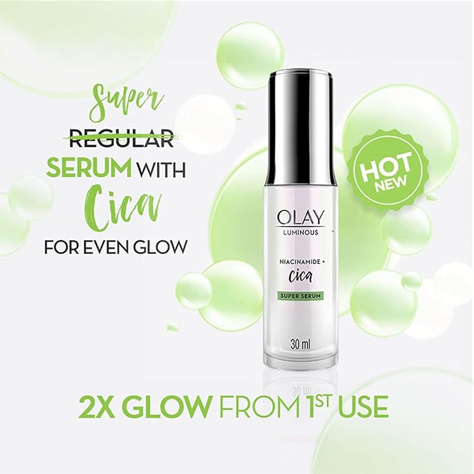 Olay luminous niacinamide + cica super serum 30ml - Cutprice Online