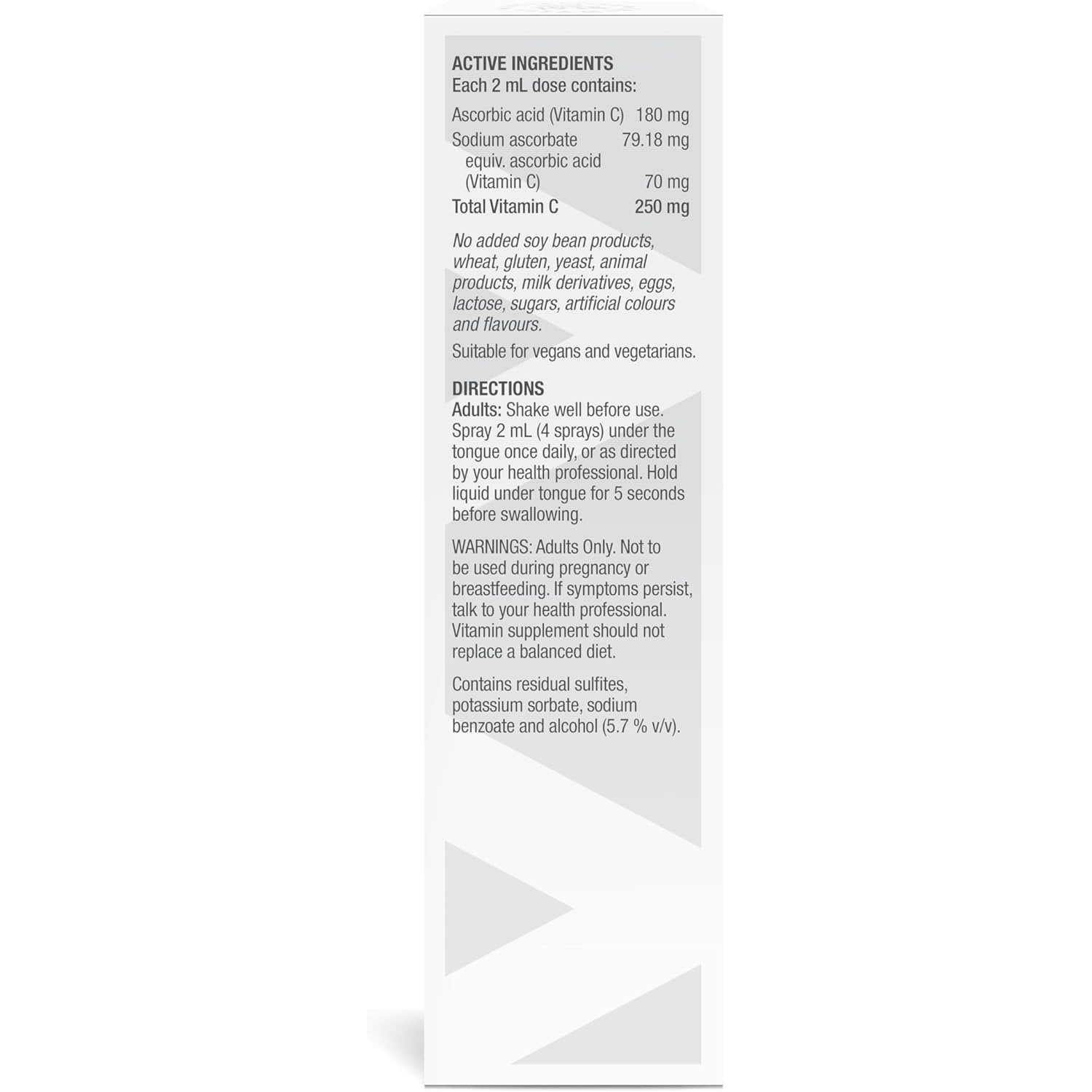 Henry Blooms VitaQIK Liposomal Spray Vitamin C Oral Liquid 50ml - Cutprice Online