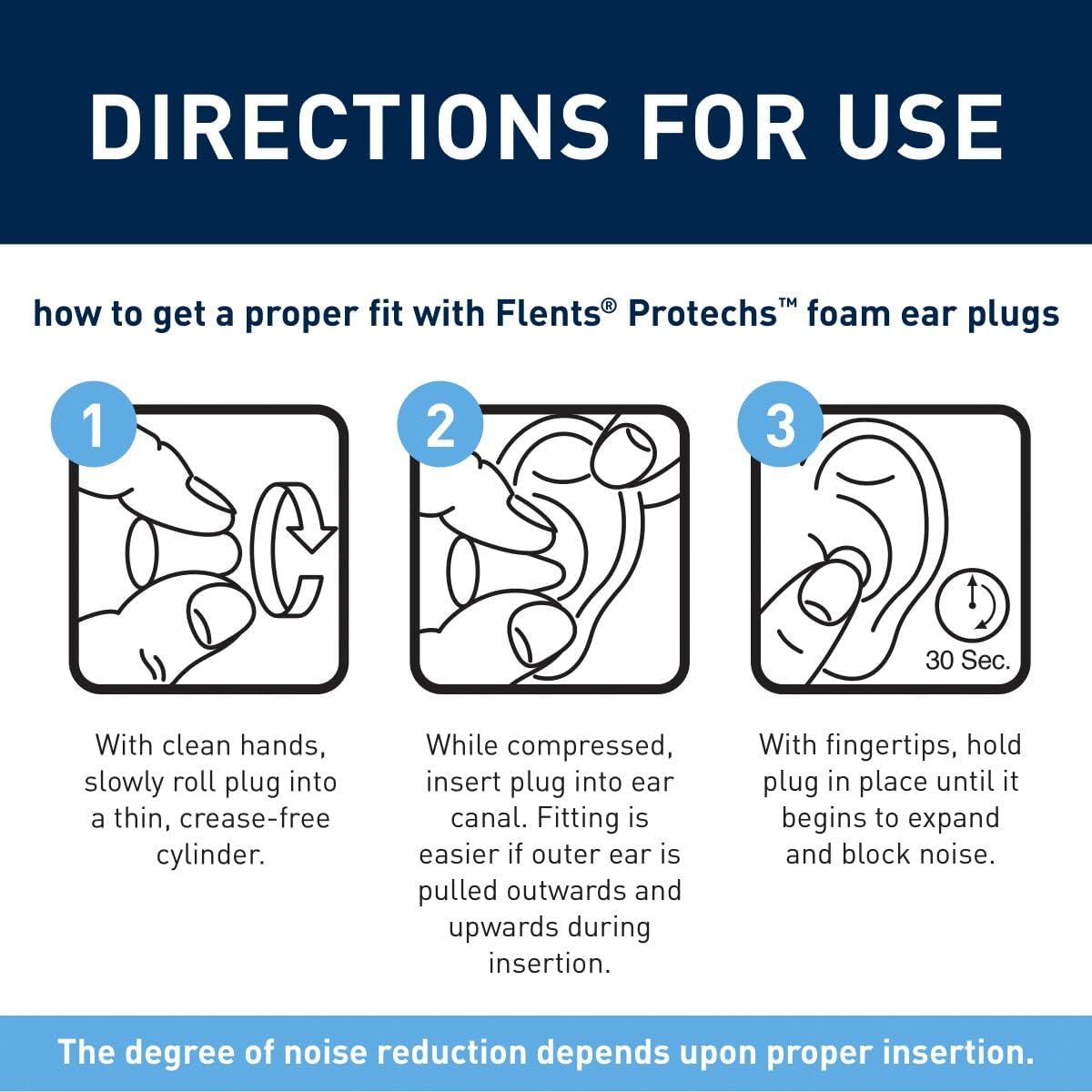 Quiet Please Foam Ear Plugs 10 Pairs