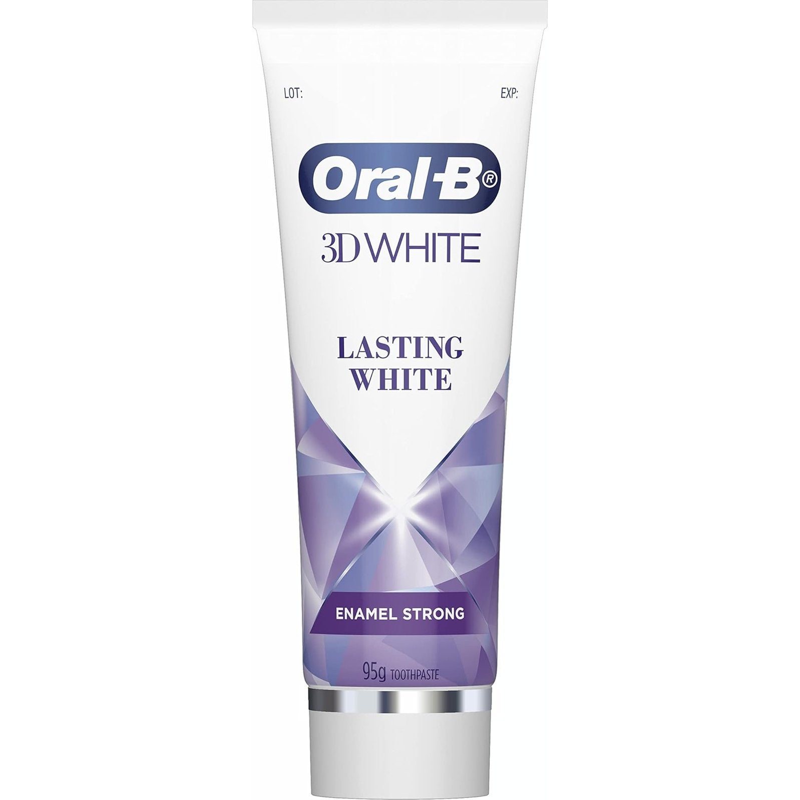 Oral B Toothpaste 3D White Lasting Enamel Strong 95g - Cutprice Online