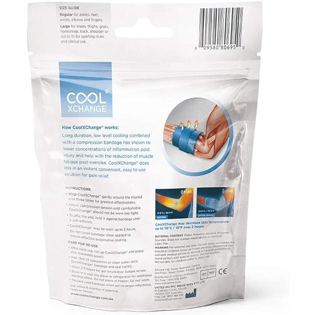 Thermoskin Recovery Ice Wrap Instant Cooling Relife 7.5cm x 100cm 1 Each