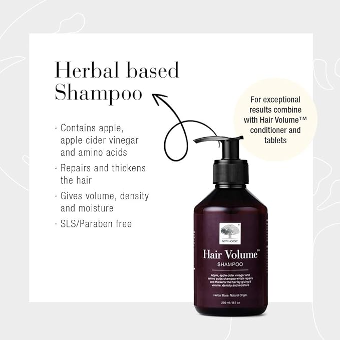 New Nordic Hair Volume Shampoo 250ml - Cutprice Online